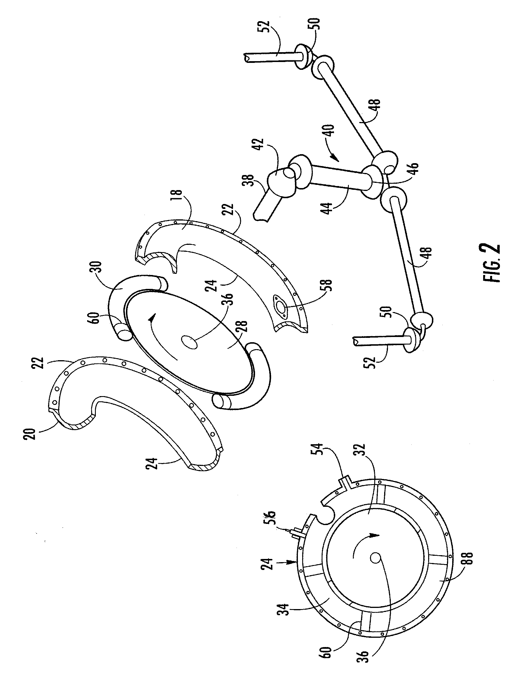 Internal combustion engine with toroidal cylinders