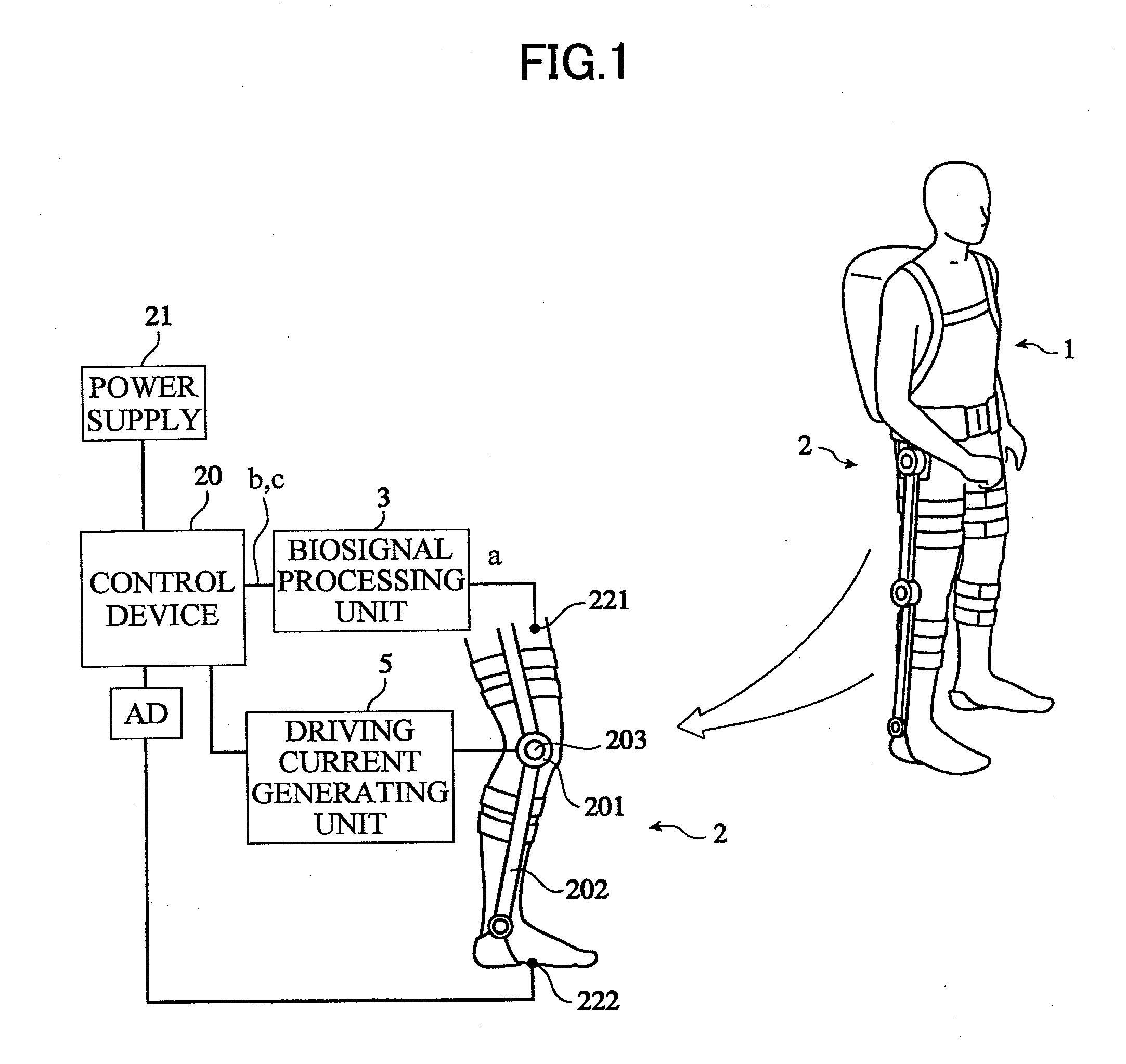 Wearable action-assist device, and method and program for controlling wearable action-assist device