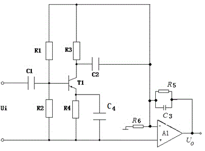 Traffic light display system with amplifying circuit