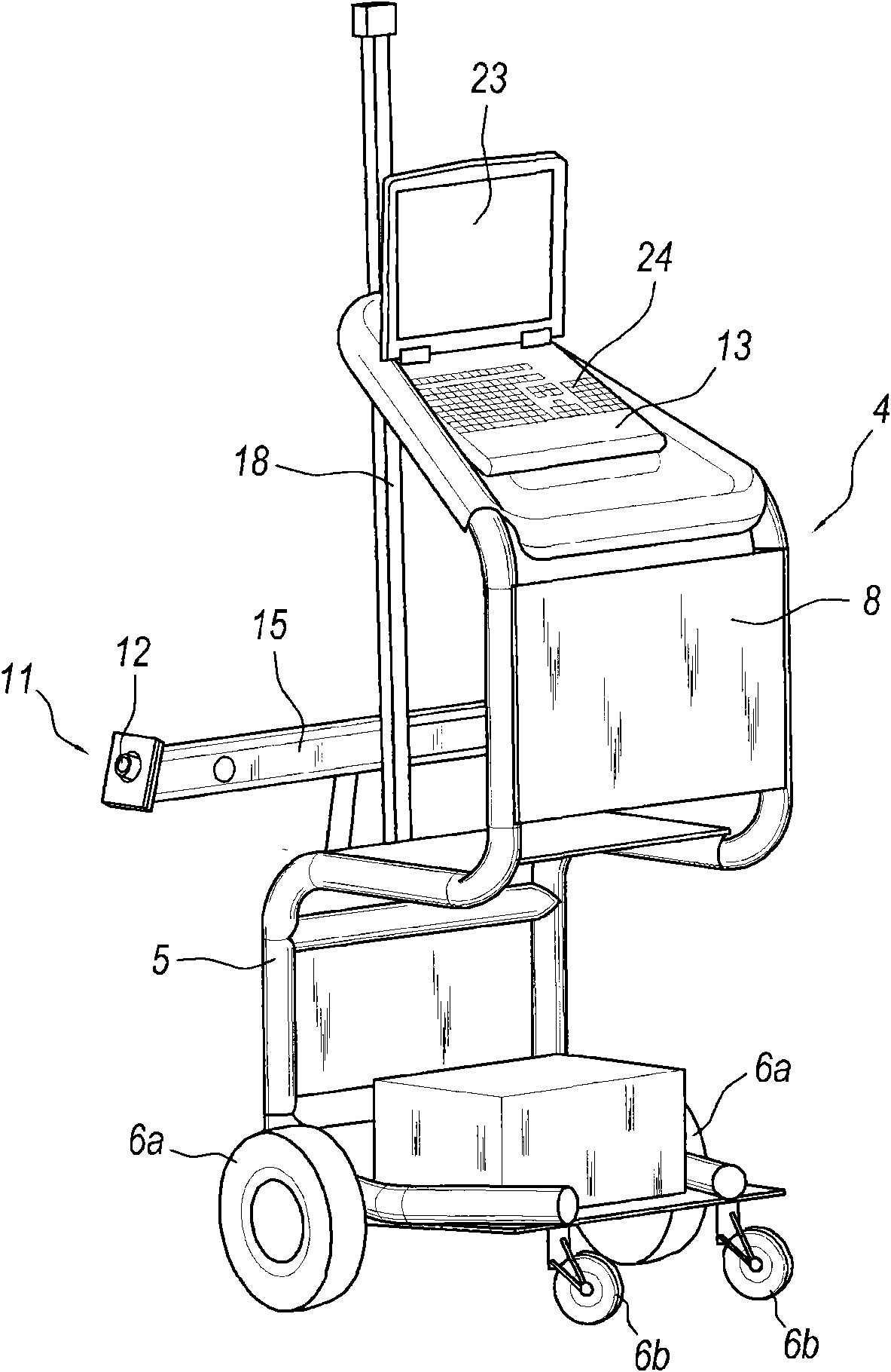 Apparatus and method for checking attitude of vehicle