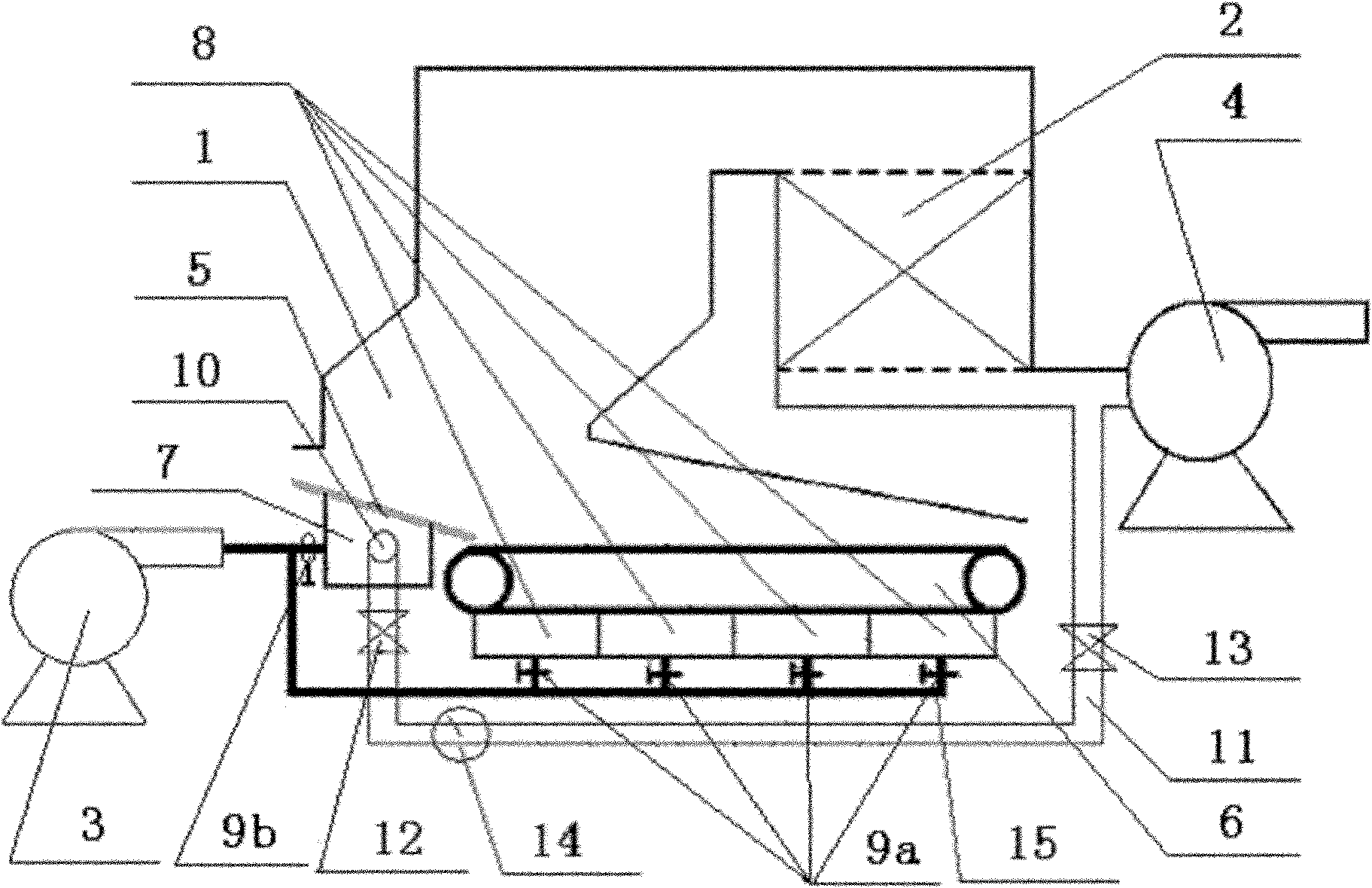 Straw grate-firing boiler adaptive to moisture movement