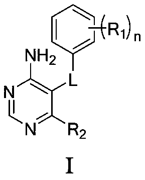 4-aminopyrimidine compound, its preparation method and medical application