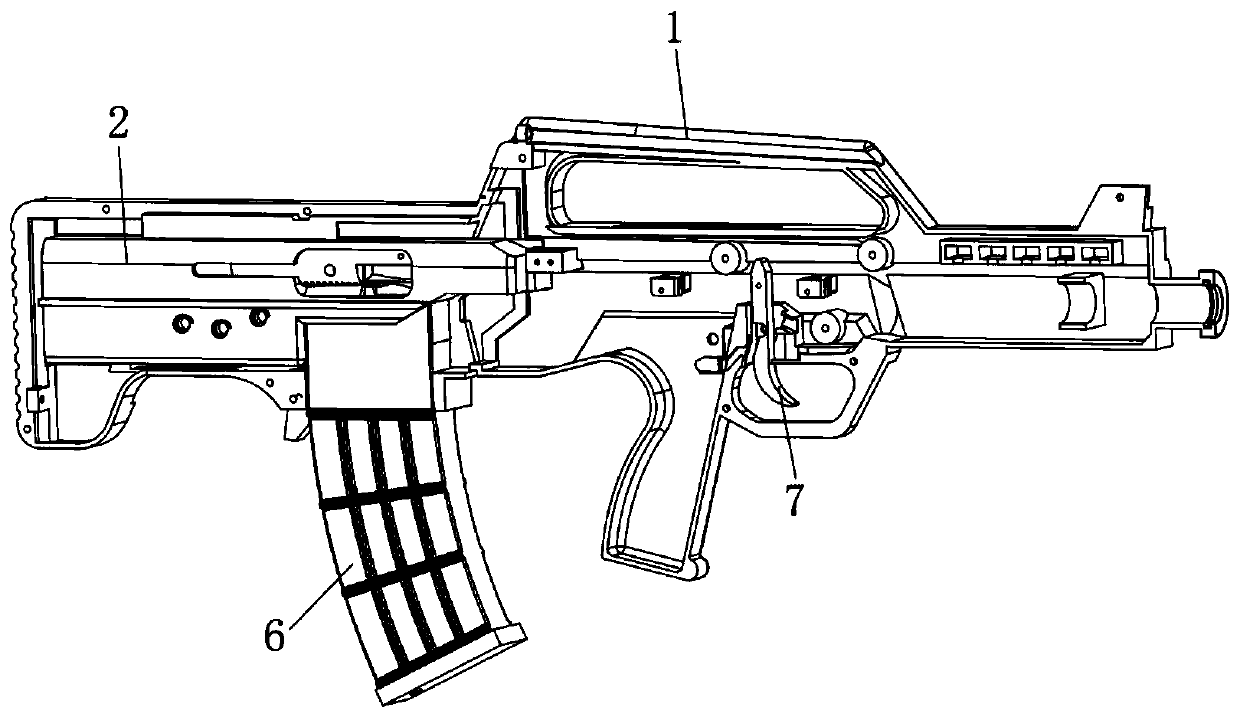 Ejection module of imitation gun