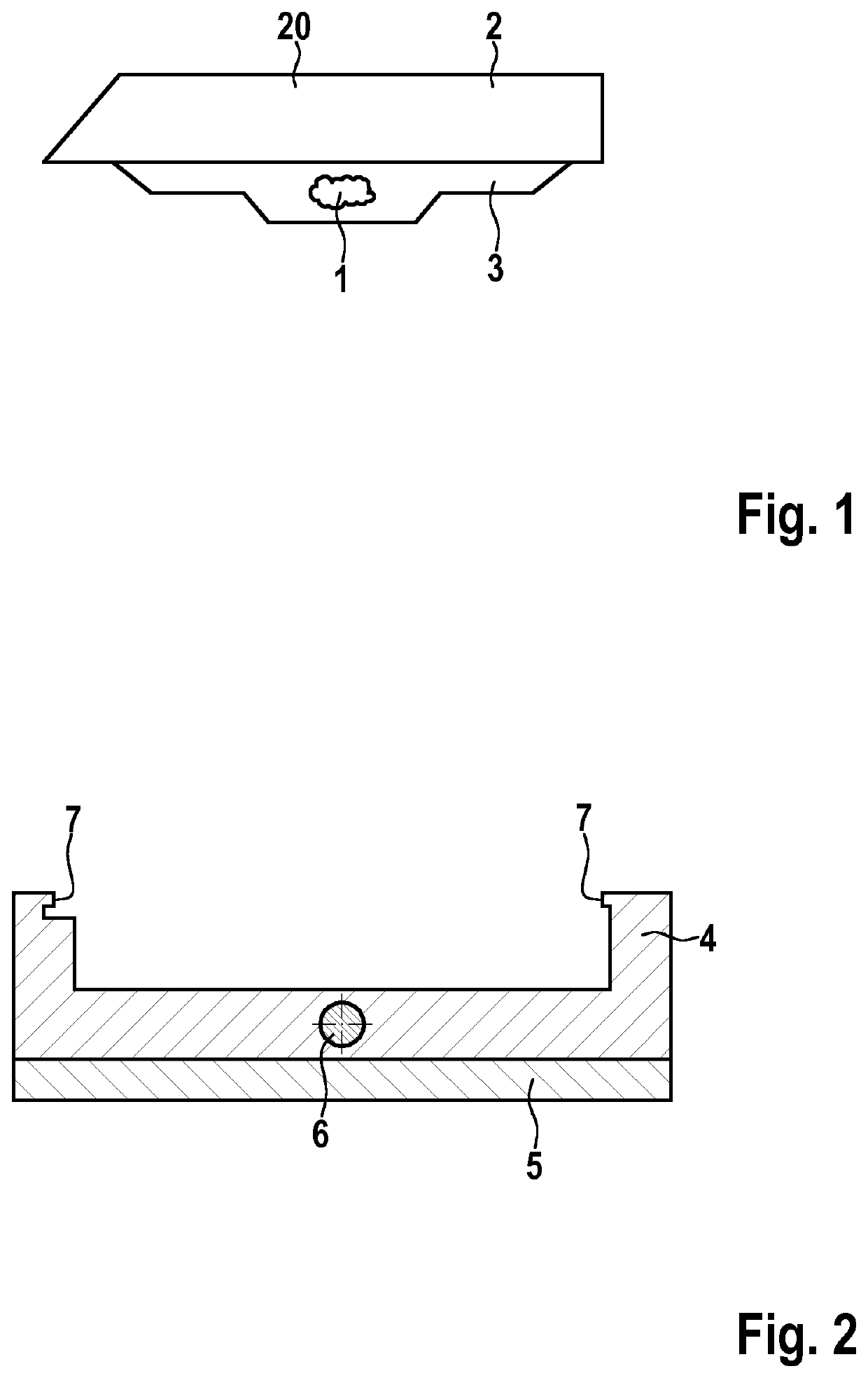 Device for preparing a tissue sample and particularly for producing a wax block containing a tissue sample