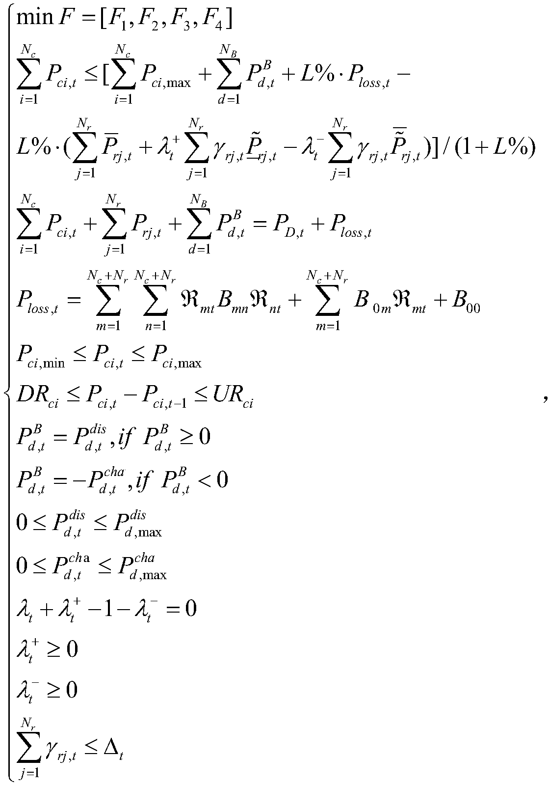 Hybrid energy multi-objective robust optimization method for large-scale intermittent energy access