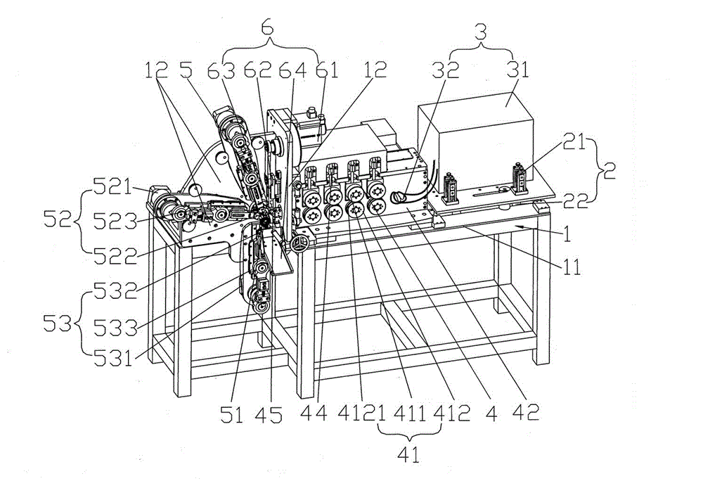 Automatic torsion machine with heating device