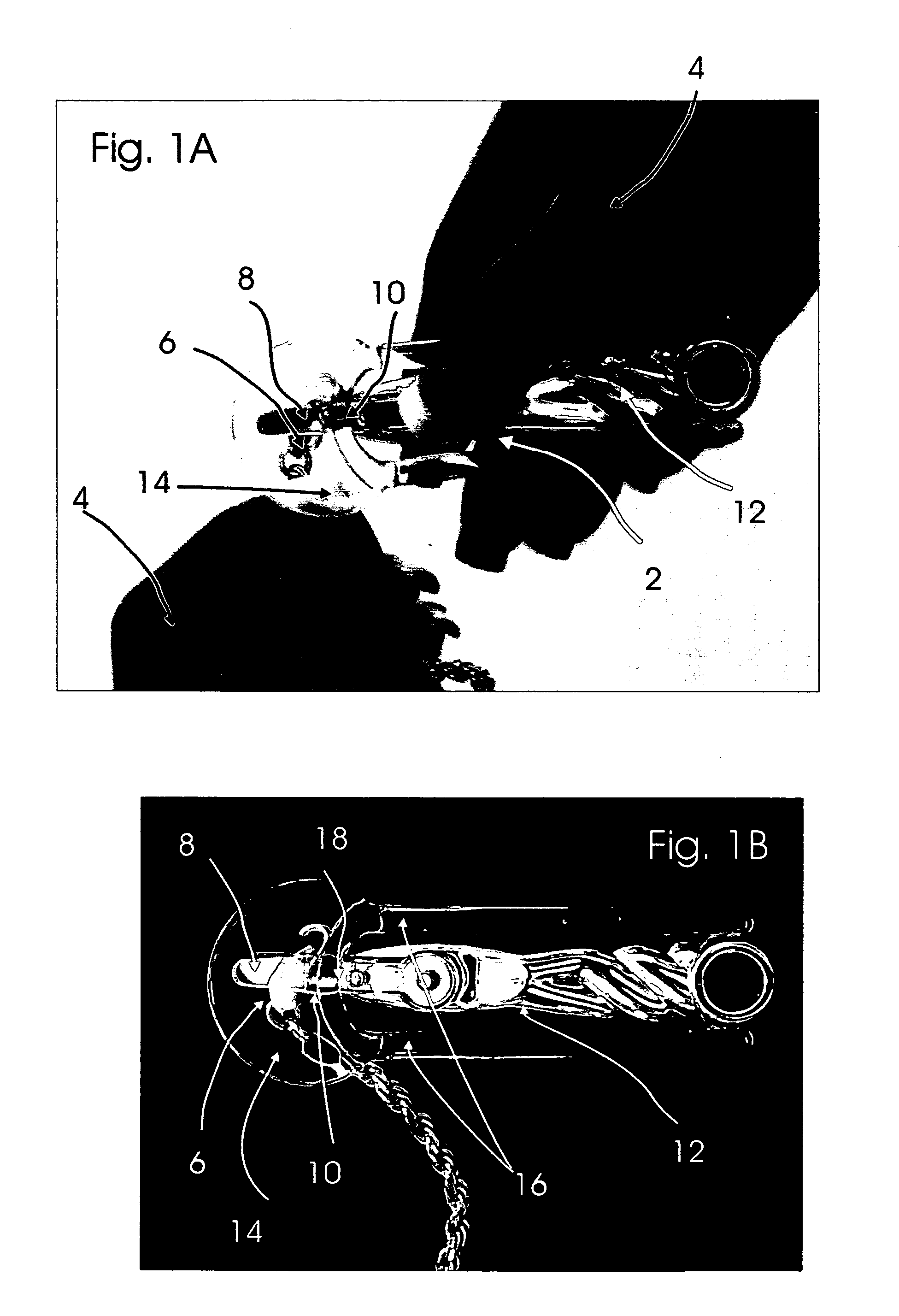 Jewelry clasp fastening device with a magnifying lens in a foldable handle
