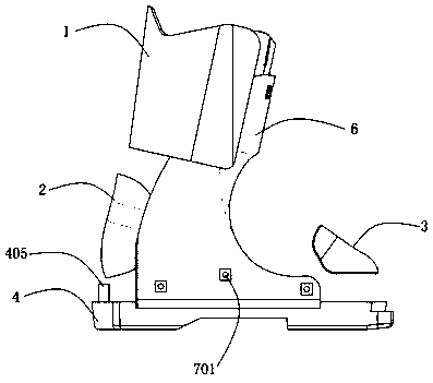 Sports equipment cooling skiing boot