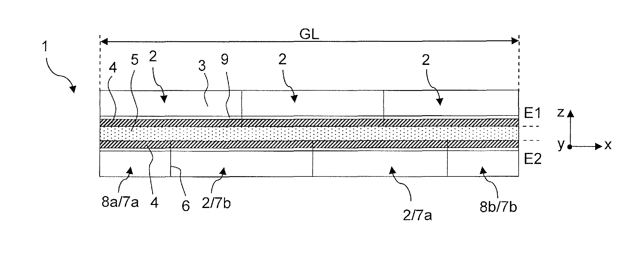 NMR Spectrometer comprising a superconducting magnetic coil having windings composed of a superconductor structure having strip pieces chained together