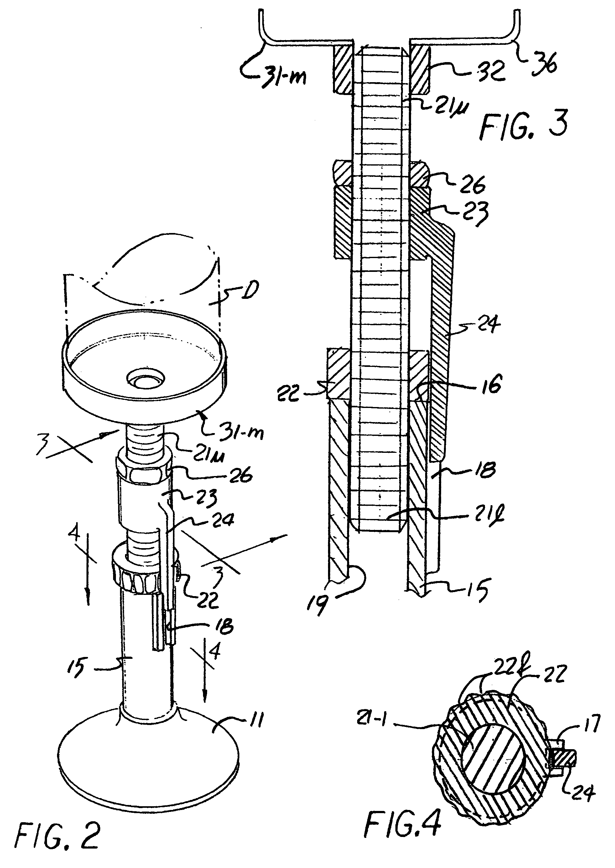 Adjustable support assembly