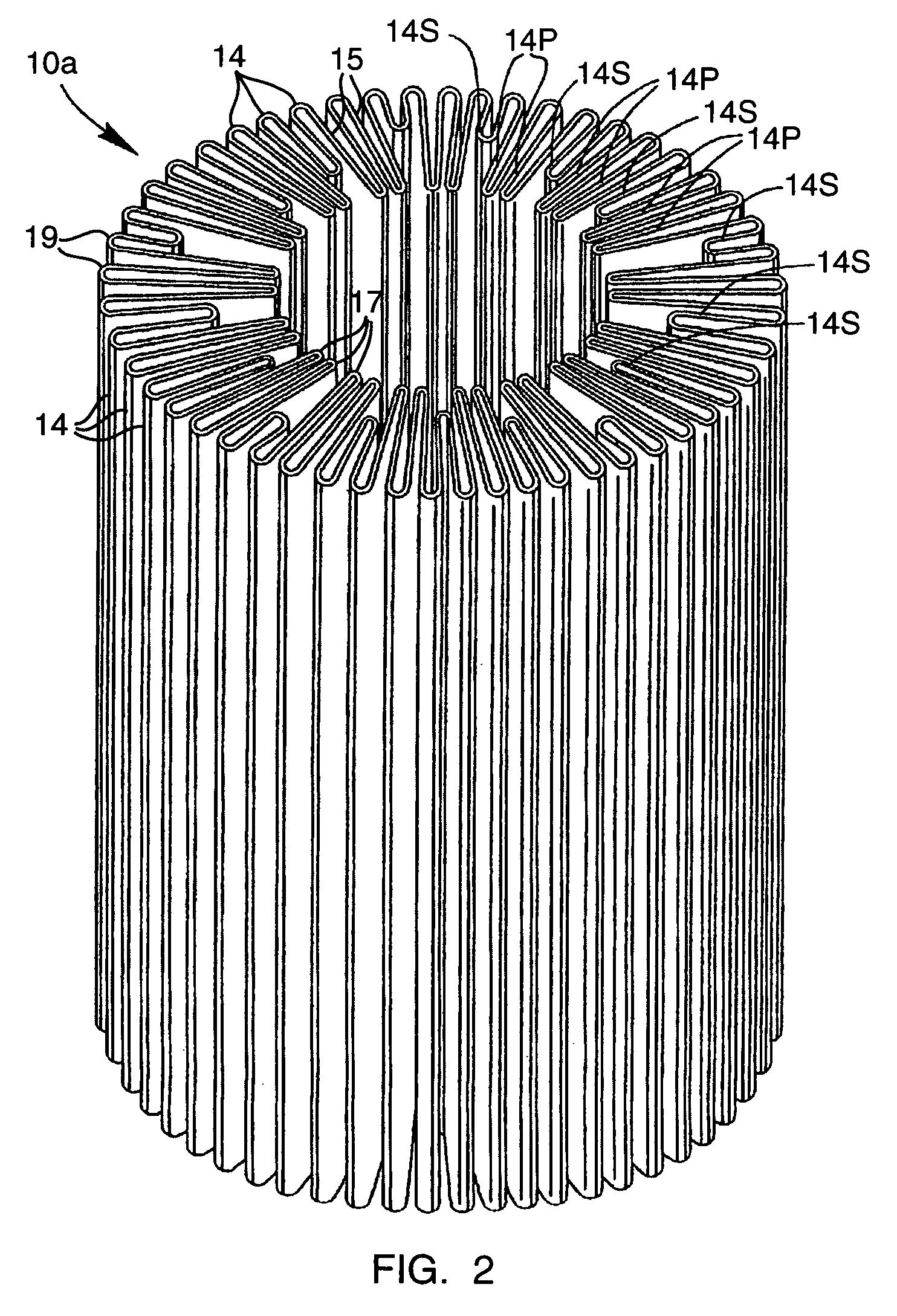 Pleated multi-layer filter media and cartridge