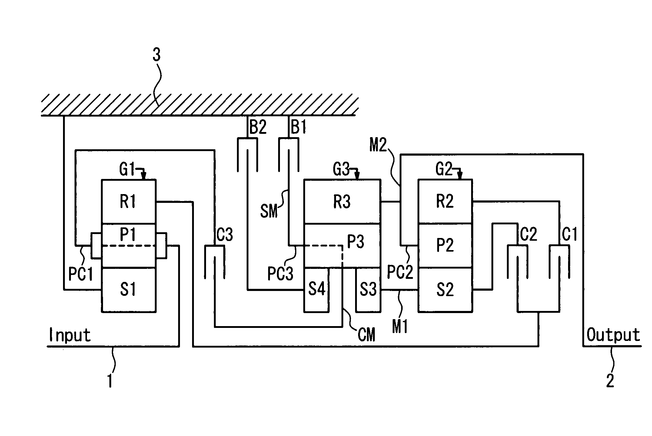 Hydraulic control device for automatic transmission