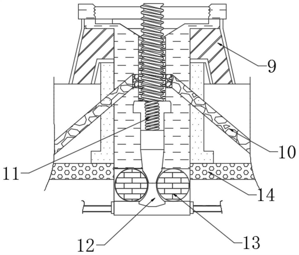 Ultrathin display frame integrated molding and demolding mechanism