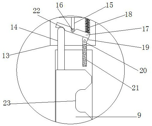 45-degree swing angle head for processing machine tool