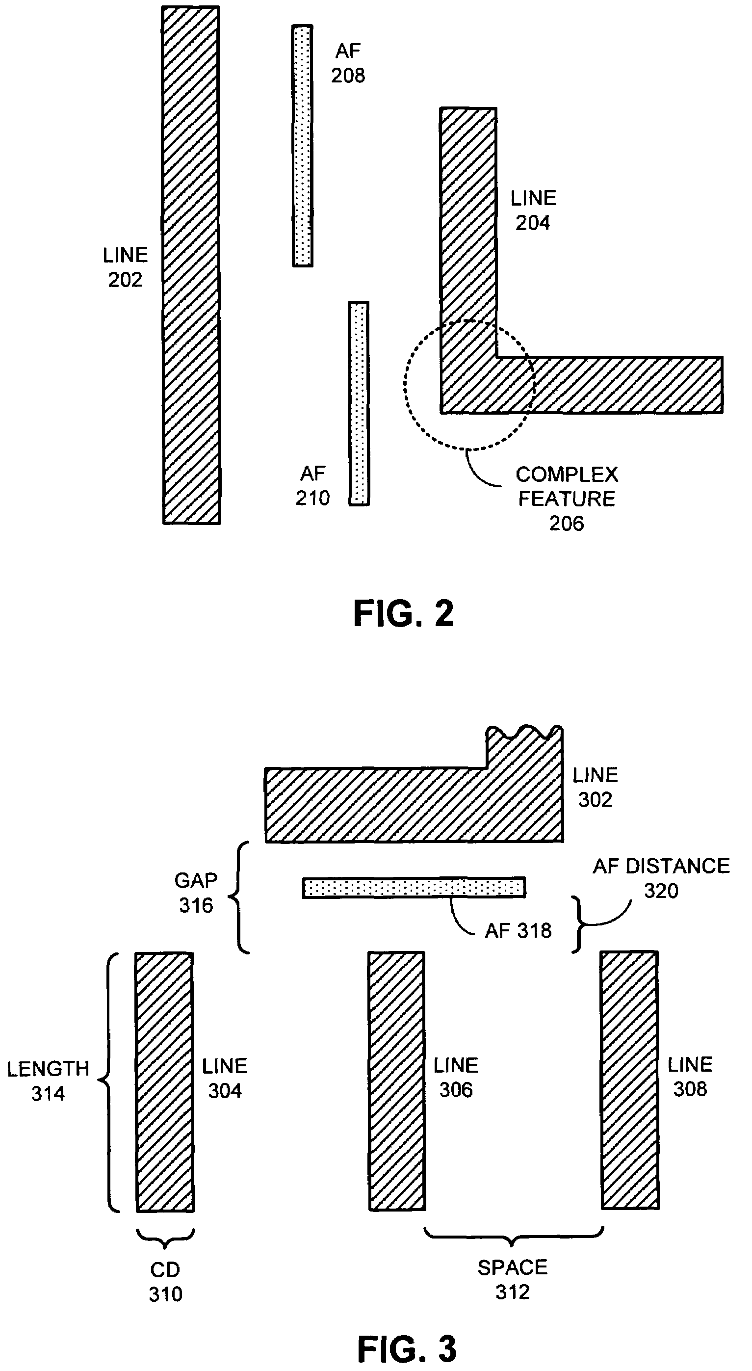 Method and apparatus for placing assist features by identifying locations of constructive and destructive interference