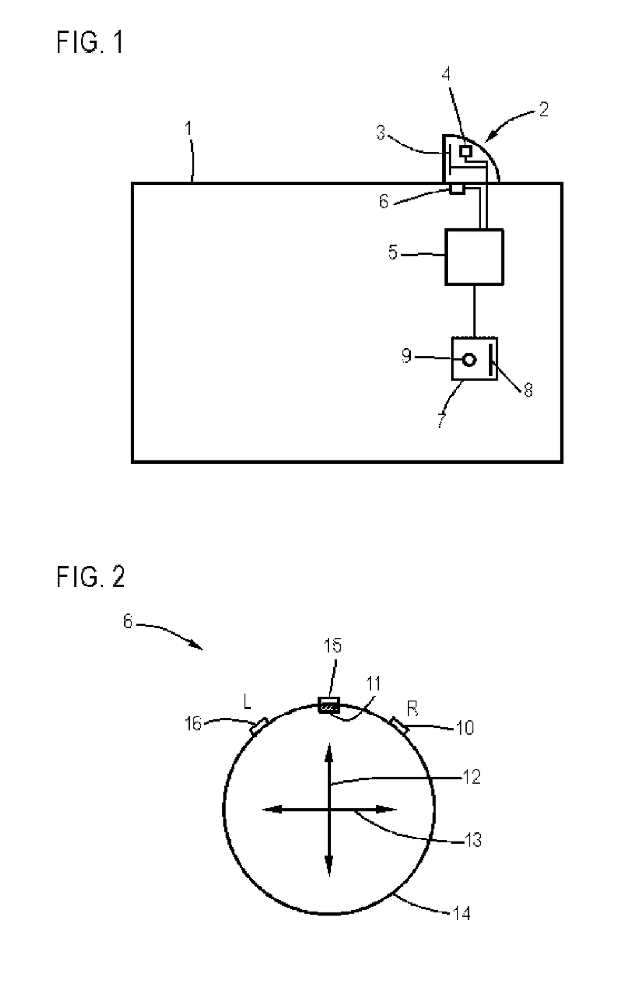 Motor vehicle comprising an electronic rear-view mirror