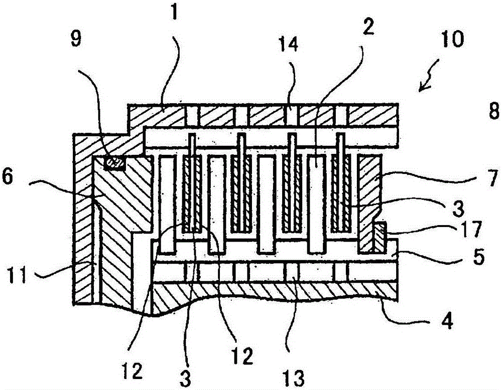 Friction plate and wet multi-plate clutch provided with friction plate