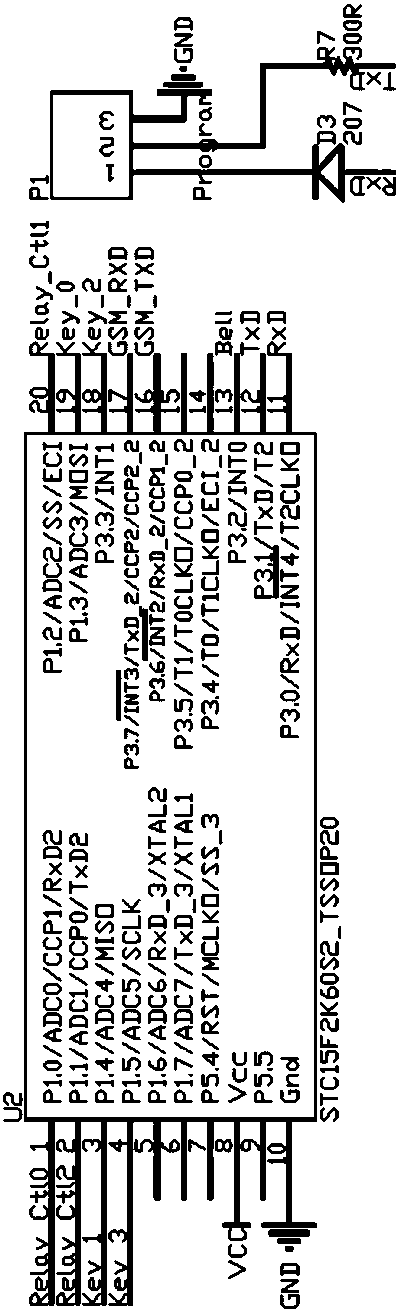 Mobile phone dialing-based remote irrigation control system