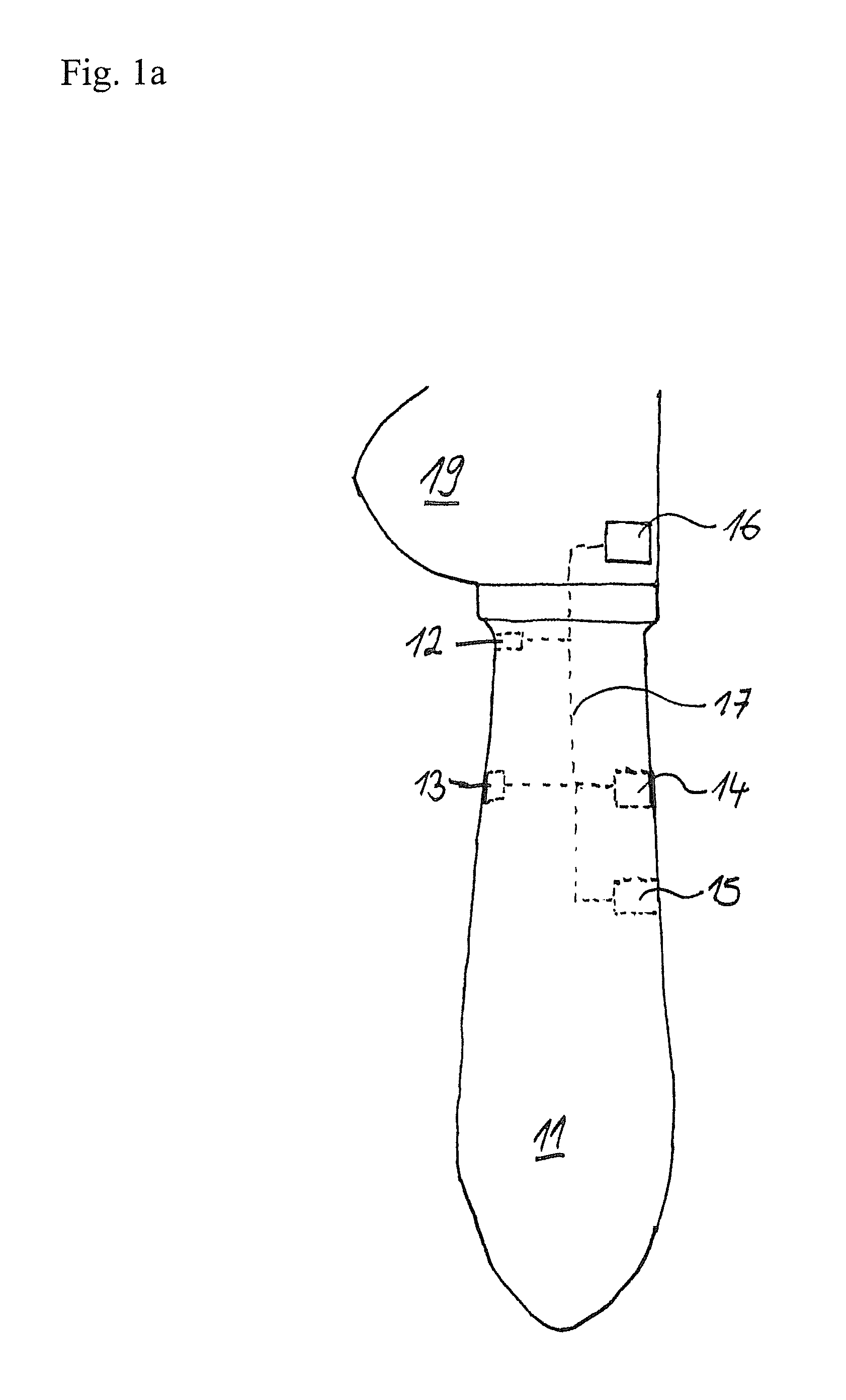 Method for oscillation measurment on rotor blades or wind power installations