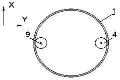 Novel omnidirectional movement spherical robot