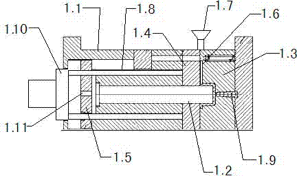 Damaged cable repairing pouring device and pouring usage method