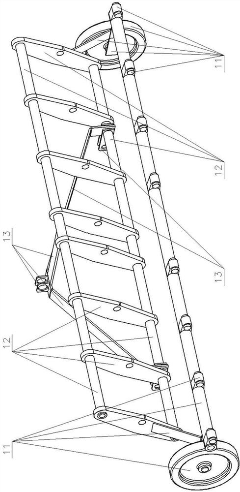 Multi-shovel plowing machine