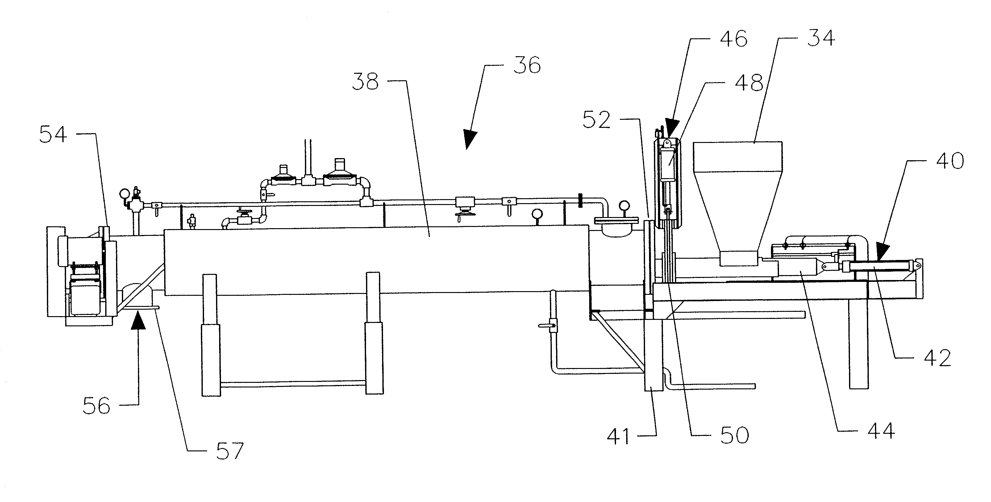 Containment system for continuous flow hydrolyzers