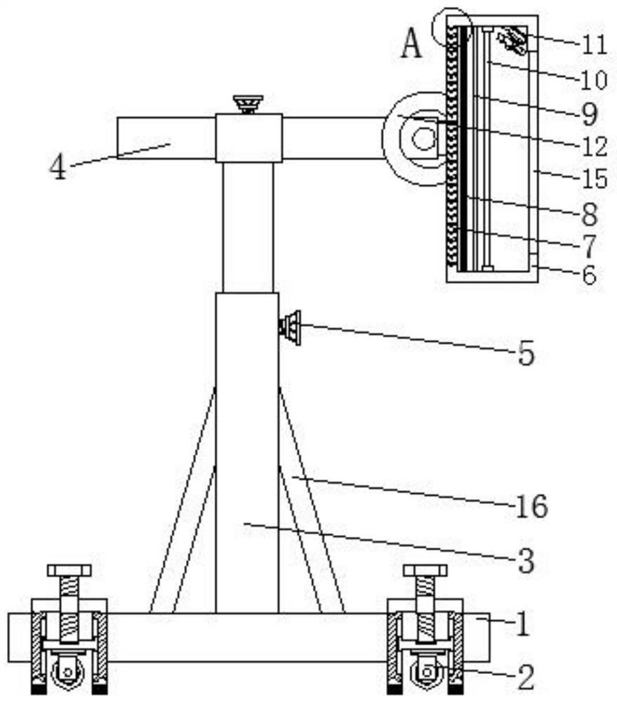 An infrared therapeutic apparatus for gynecological diseases