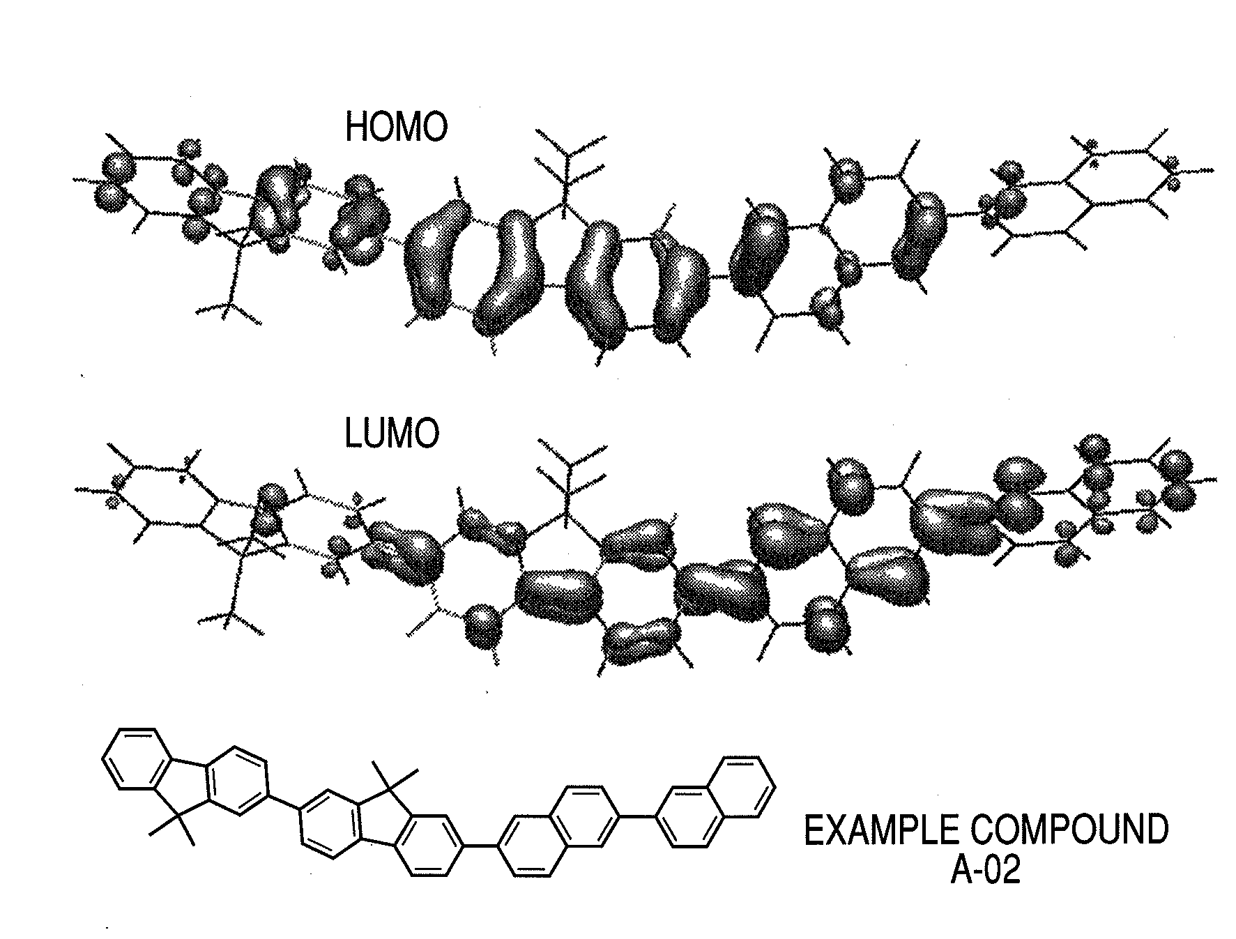 Binaphthyl compound and organic light emitting element using the same