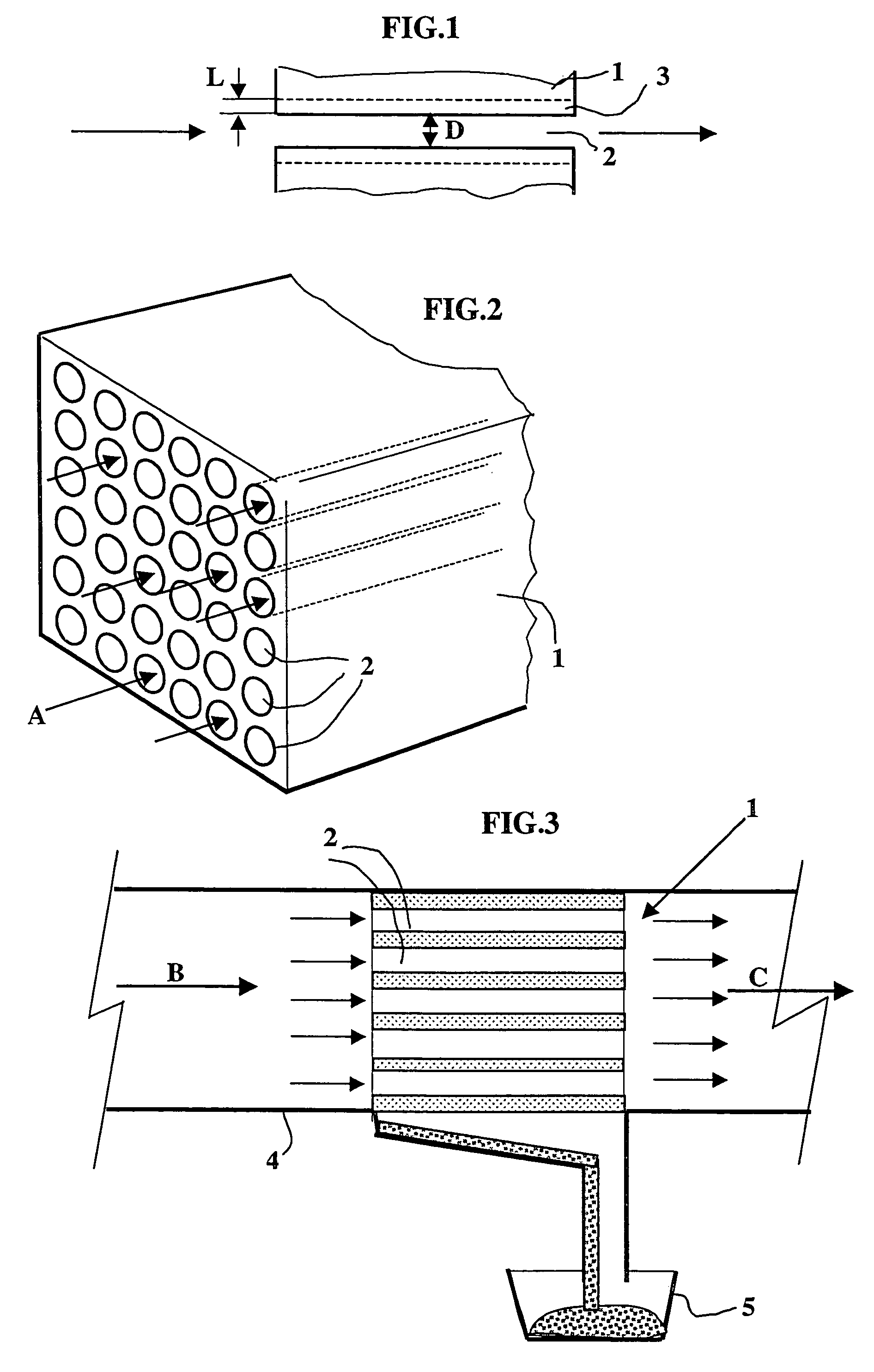 Separator made of a fibrous porous material such as a felt