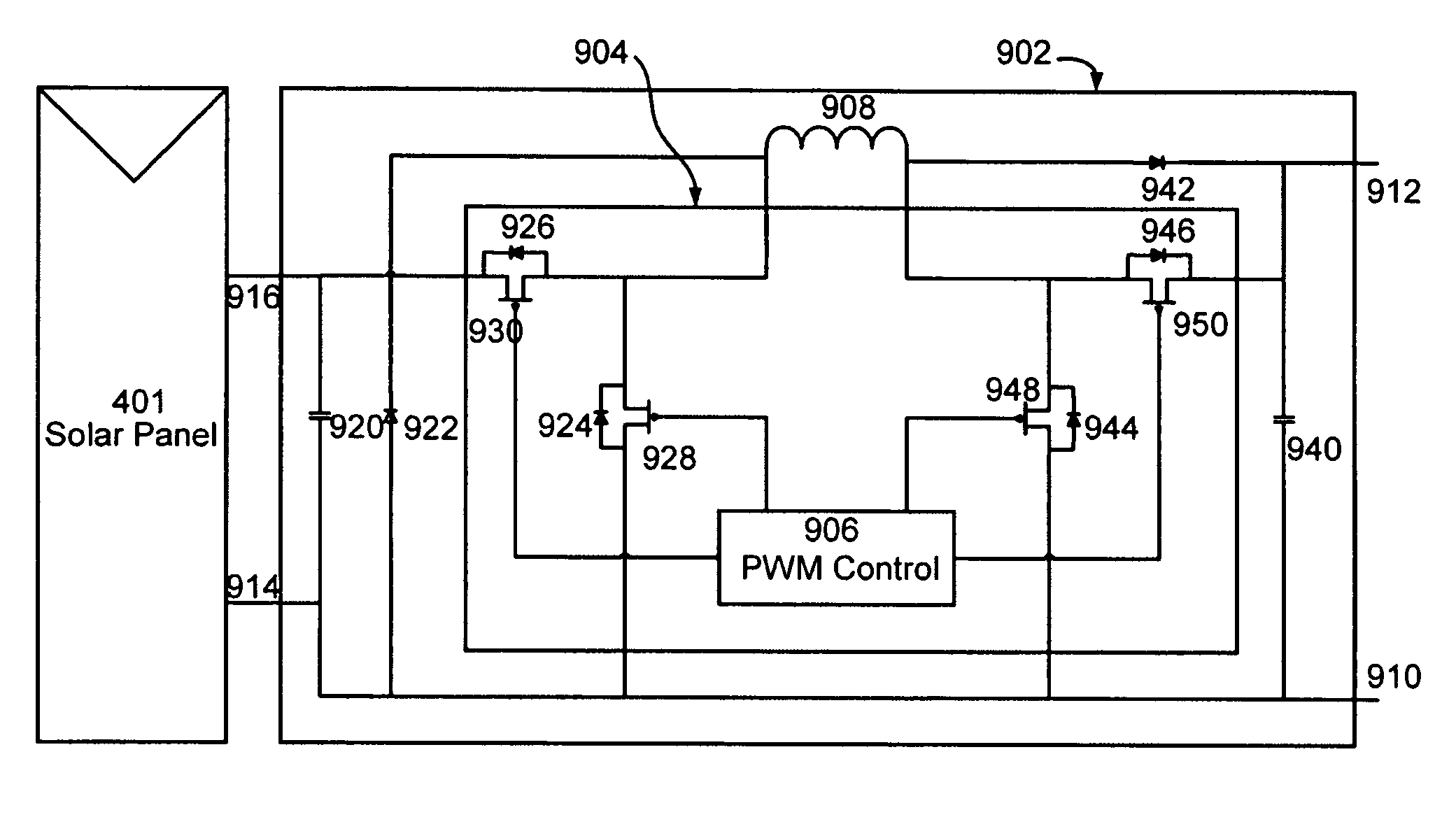 Current bypass for distributed power harvesting systems using DC power sources