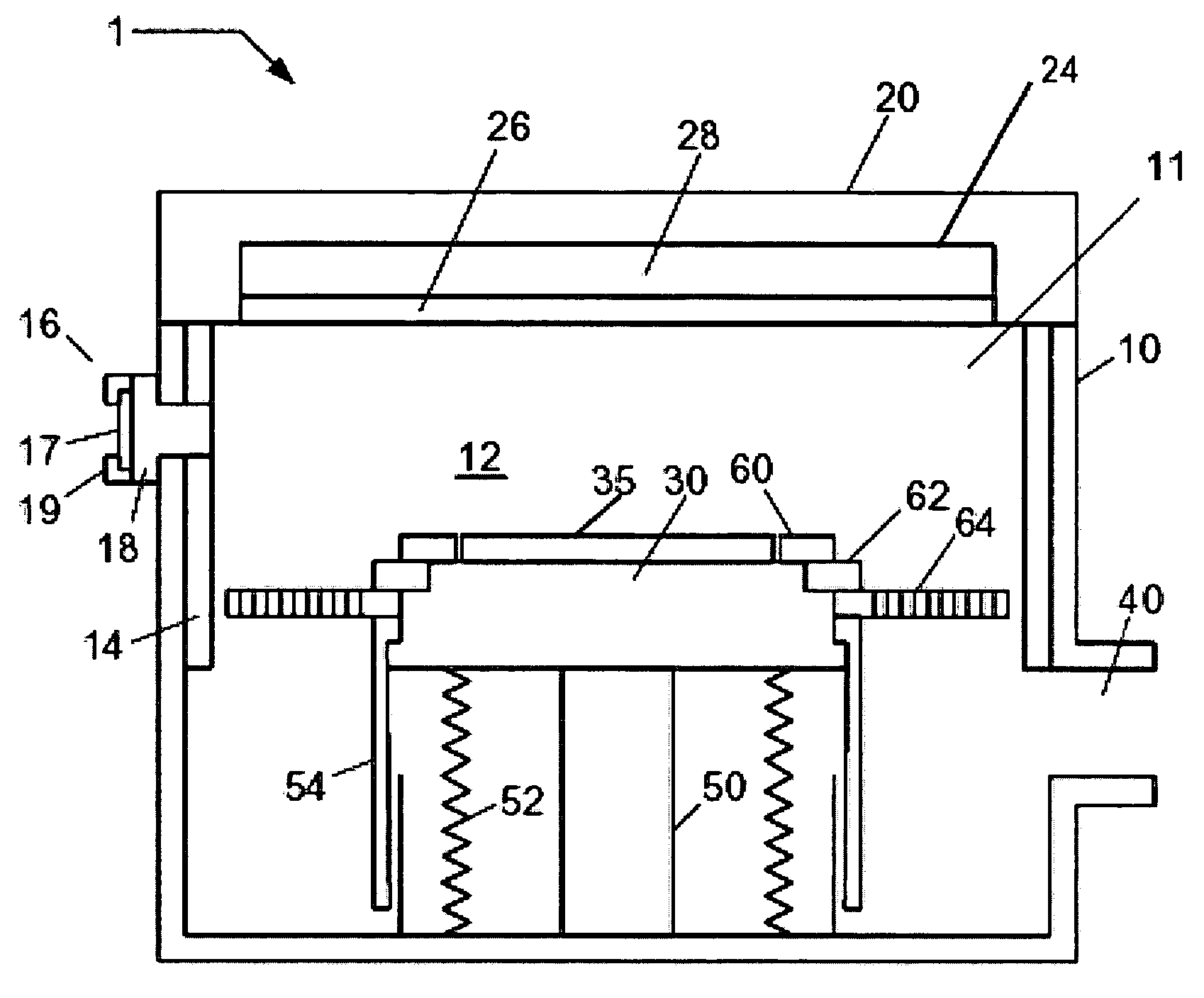 Method and apparatus for improved baffle plate
