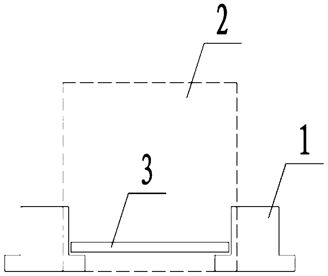 Culvert opening closing structure suitable for highly-filled steep slope section and construction method of culvert opening closing structure