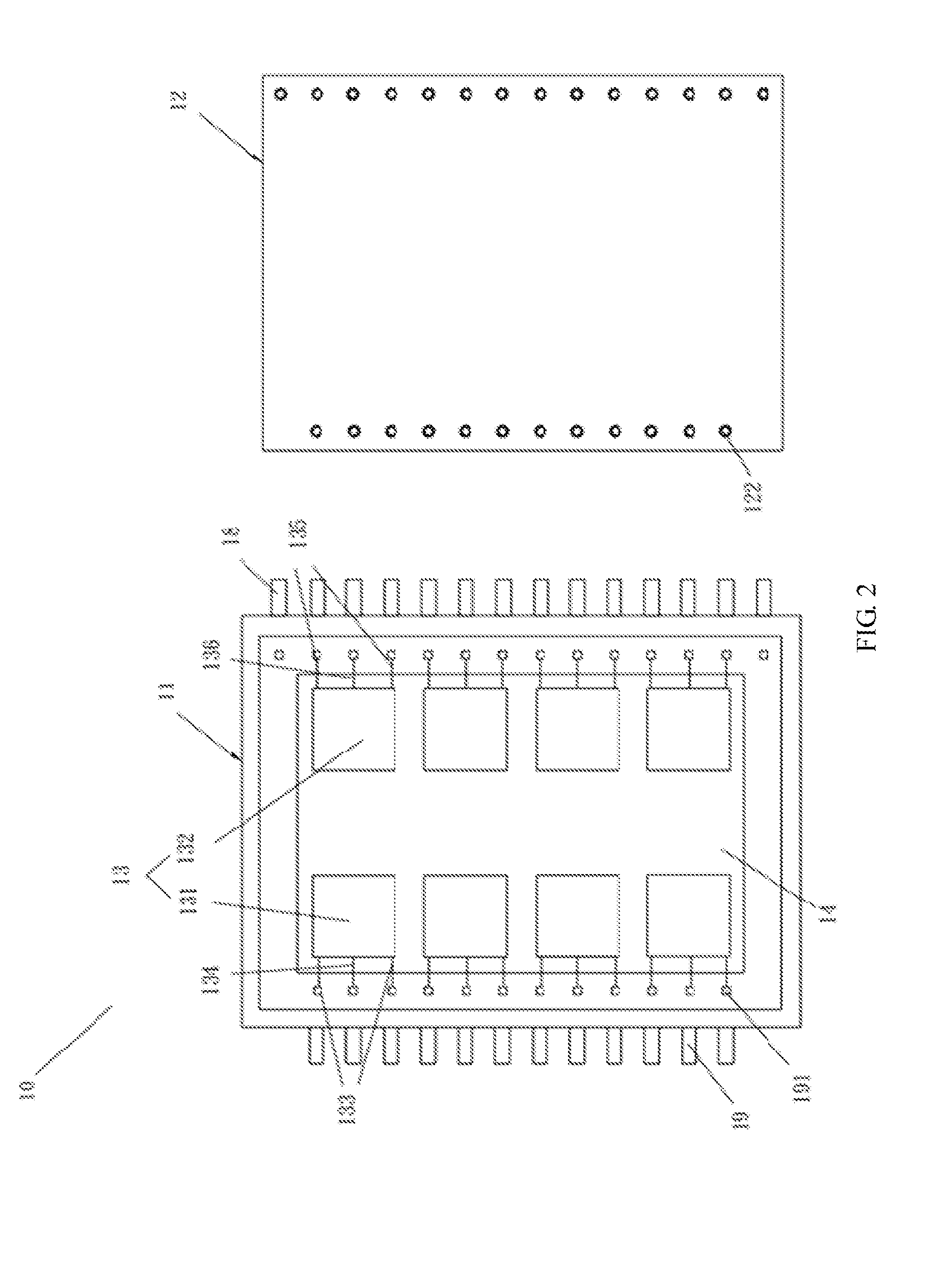 Packaged chip integrated with a signal isolation transformer and a protective component