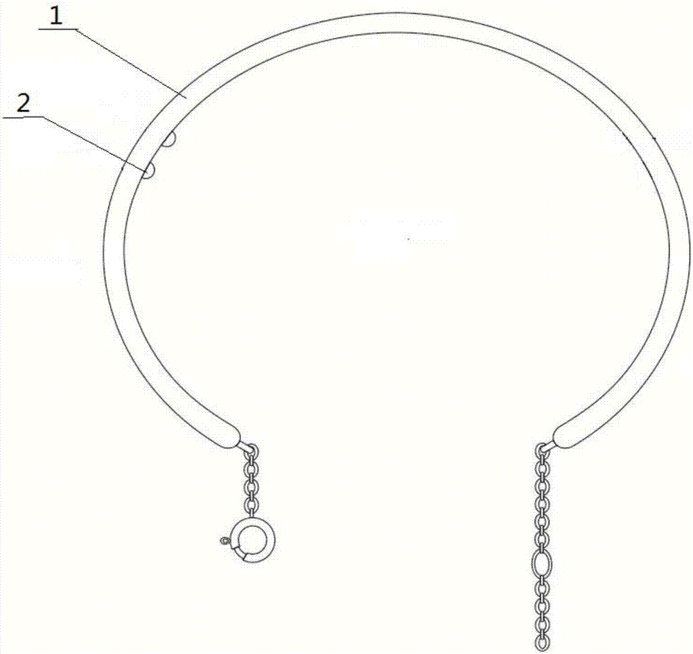 Jewelry accessory fixing method and accessory-replaceable jewelry