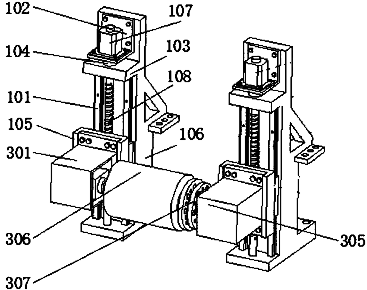 Roller type vibration auxiliary polishing device and method