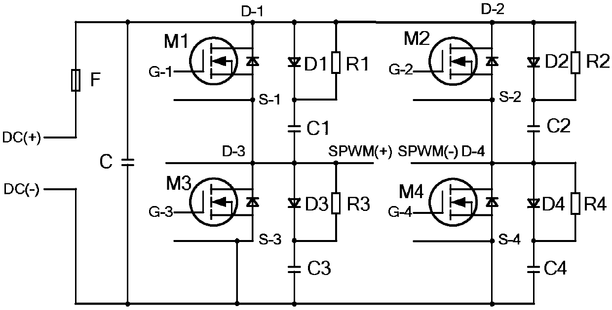 Inverter power supply circuit