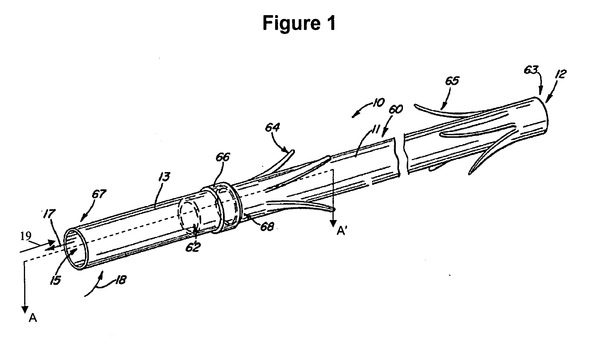 Medical device having a sleeve valve with bioactive agent