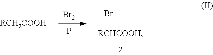 Process for producing surfactant having two head groups and a single tail group per molecule