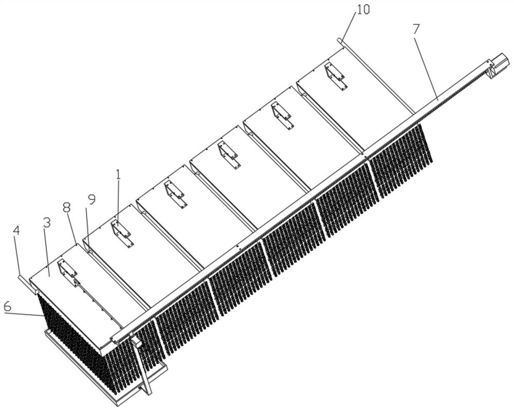 A kind of solid needle type water storage