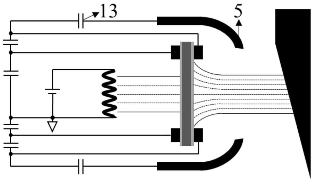 X-ray bulb tube cathode electron enhancement device