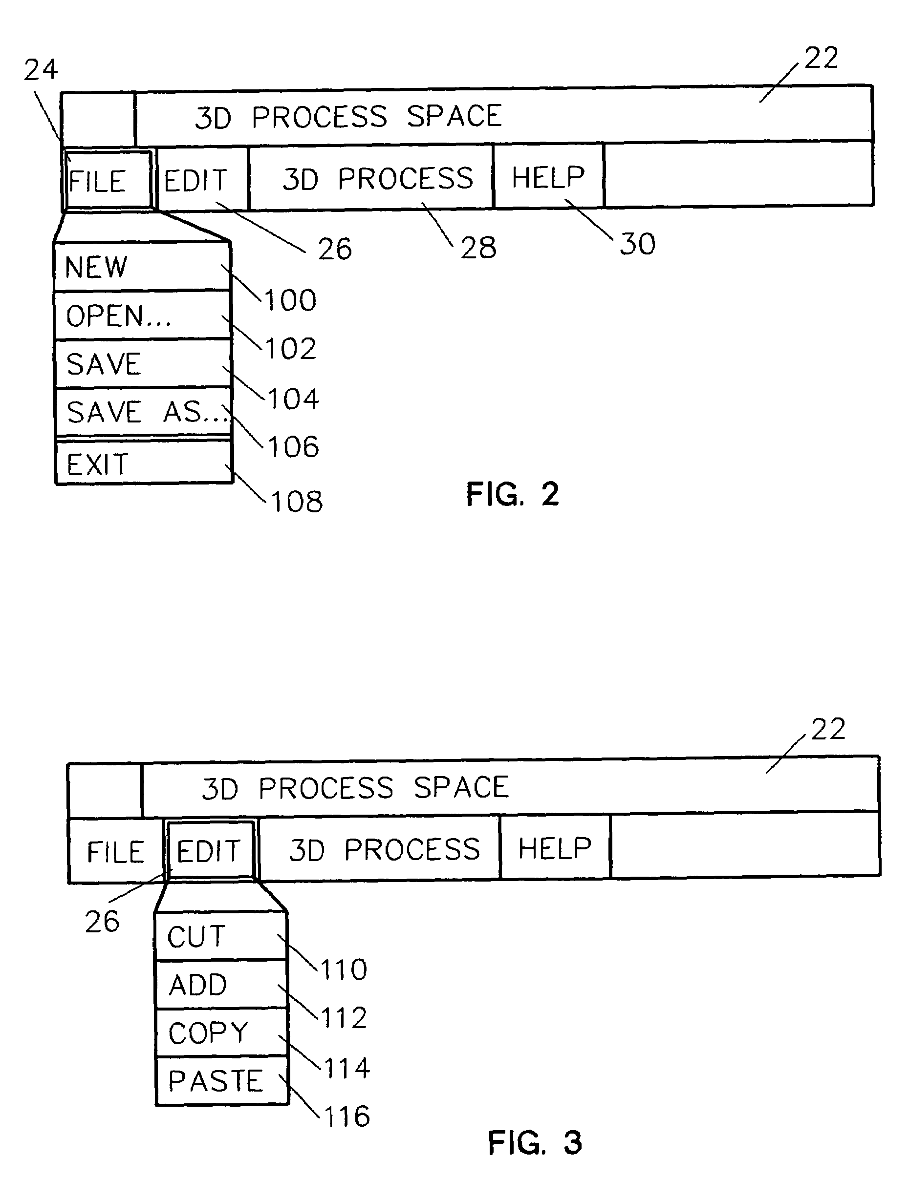 System and method for business process space definition