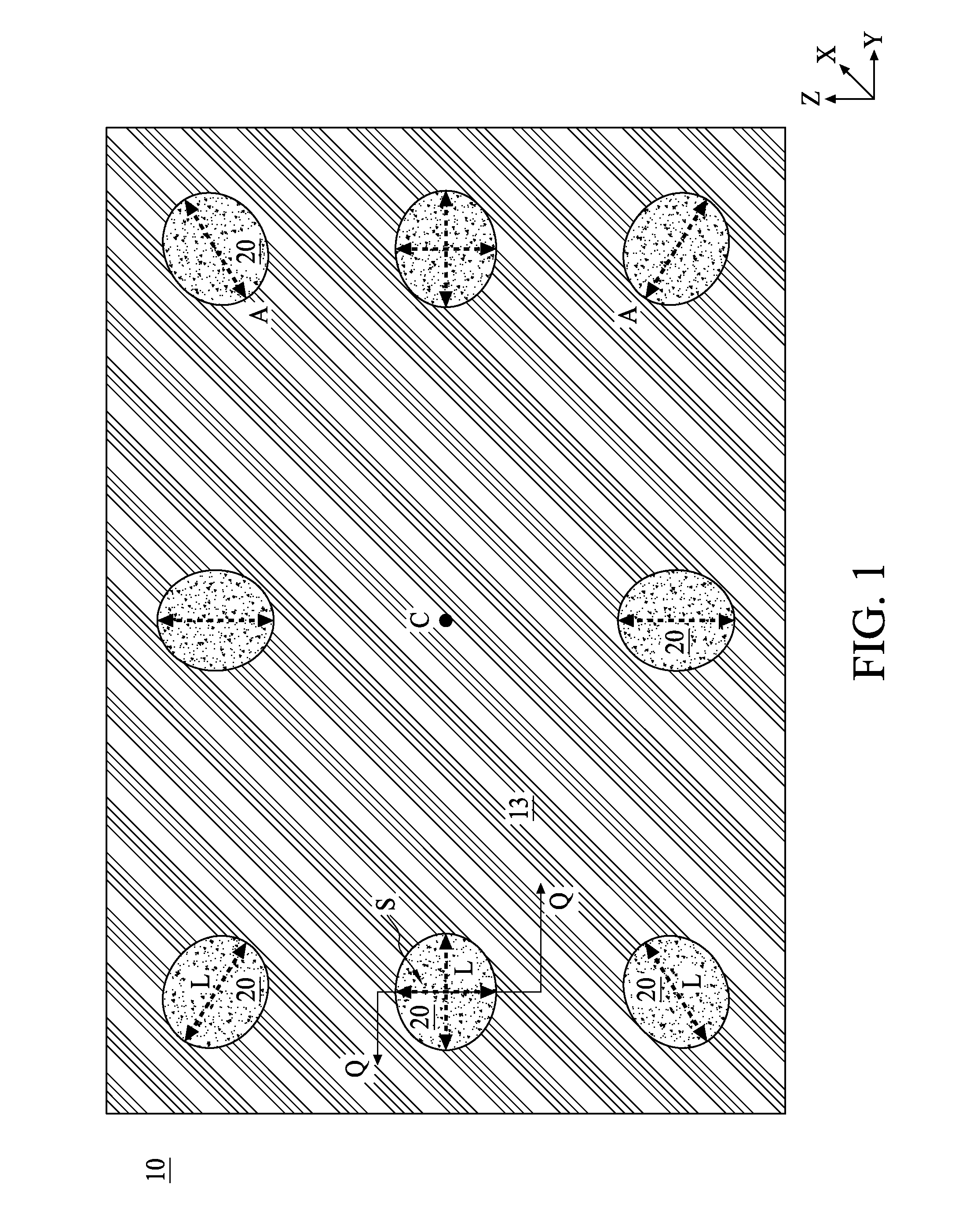 Semiconductor structure with oval shaped conductor