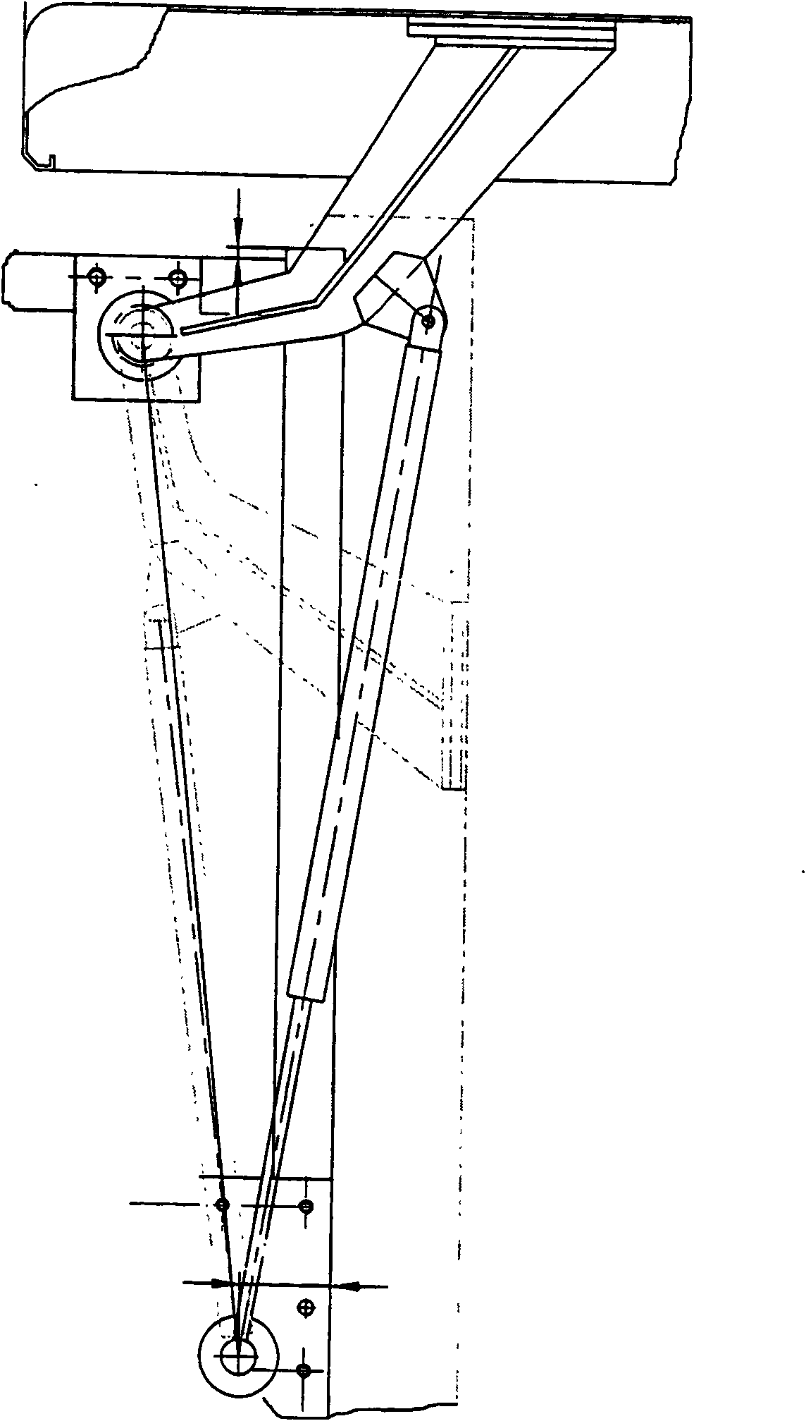 Turning device for outer cover of CT (computed tomography) machine