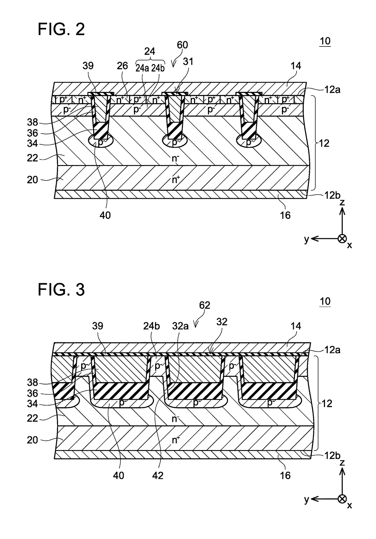 Insulated gate type switching device and method for manufacturing the same