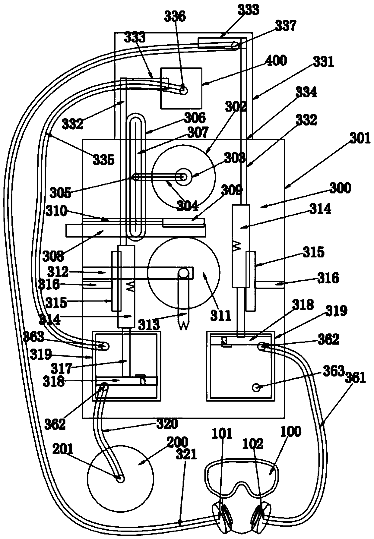 Pneumonia treating device