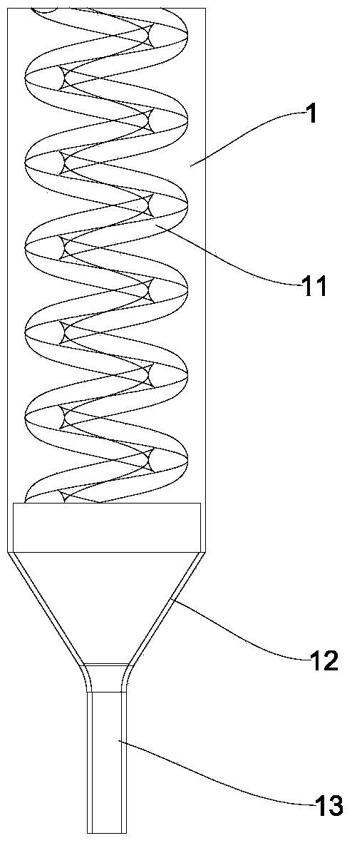 Gravitational acceleration measuring instrument used for teaching