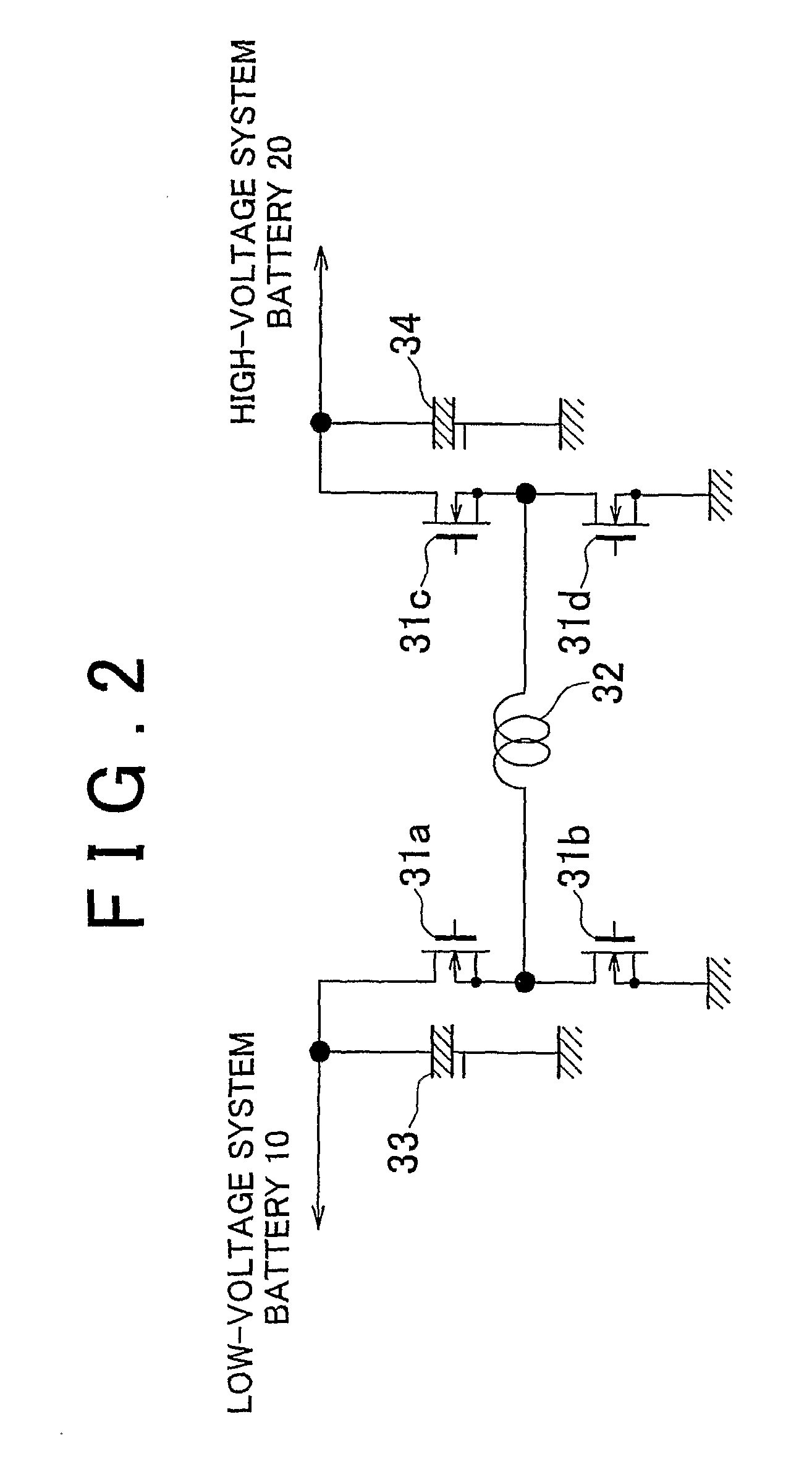 Electric power source system and method for the same