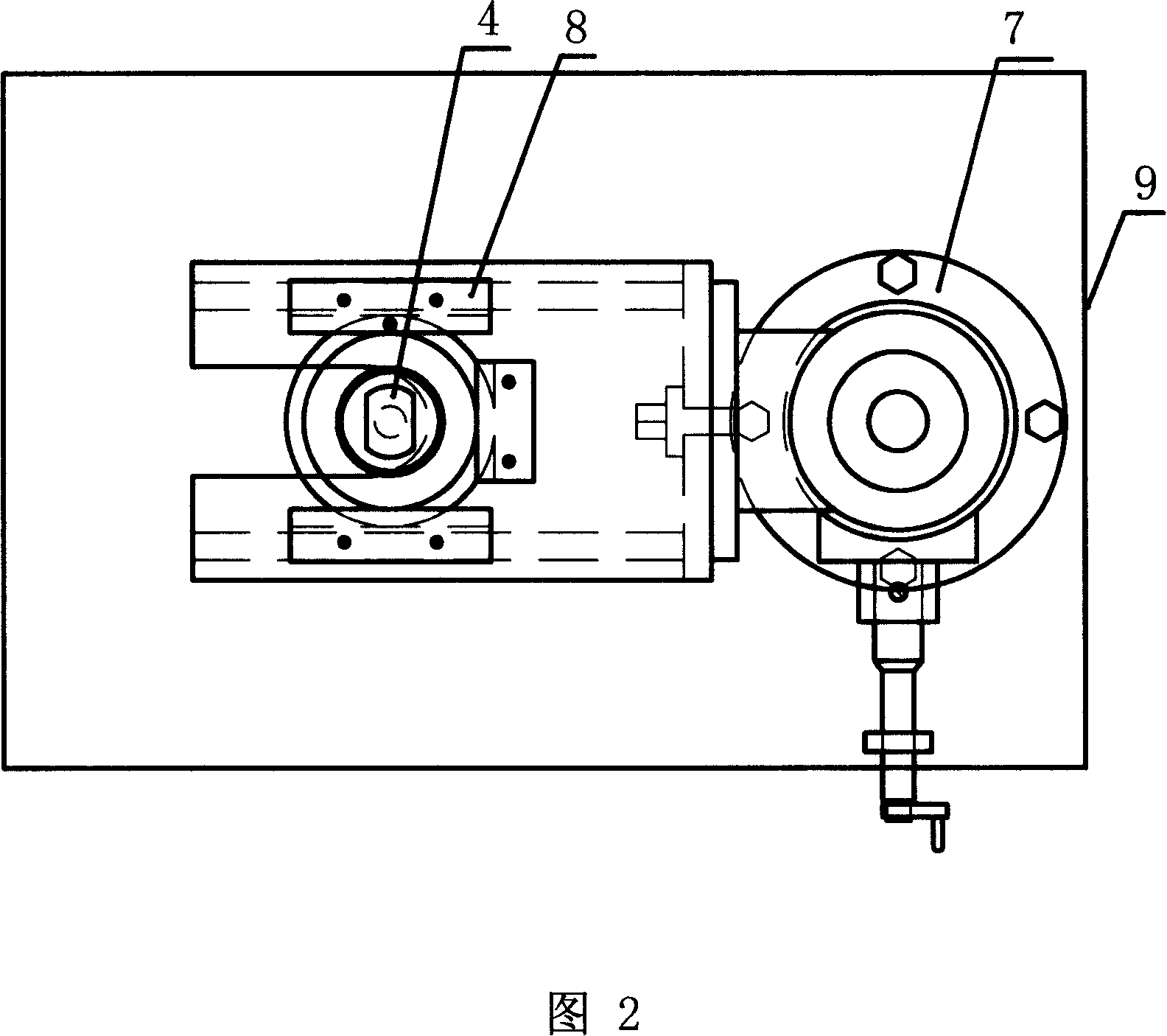 Anti-vibrating cavitation performance evaluation device of engine coolant