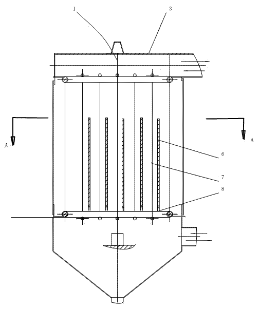 Electrostatic dust collector